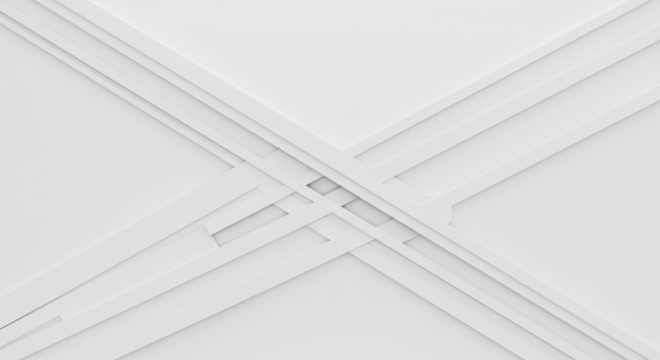 Abstract white background with geometric design #4
