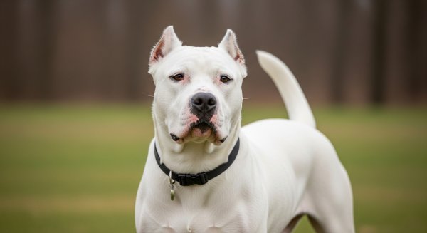 A white presa canario dog #4