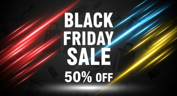 Black Friday 50% discount backgrounds #3