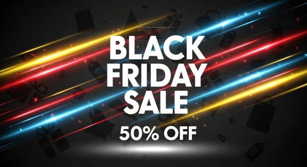 Black Friday 50% discount backgrounds #1