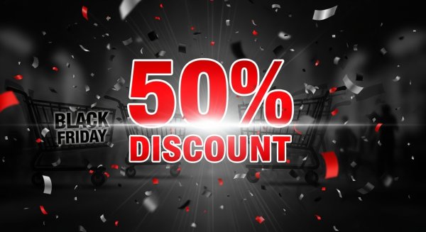 Black Friday 50% discount backgrounds #2