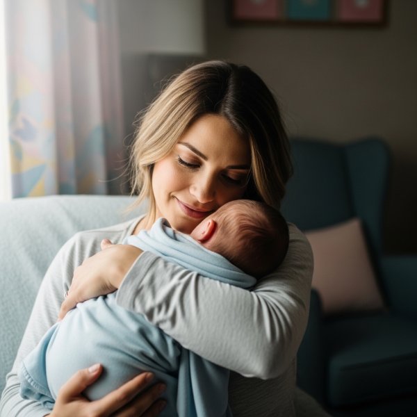 White mother with her baby #3